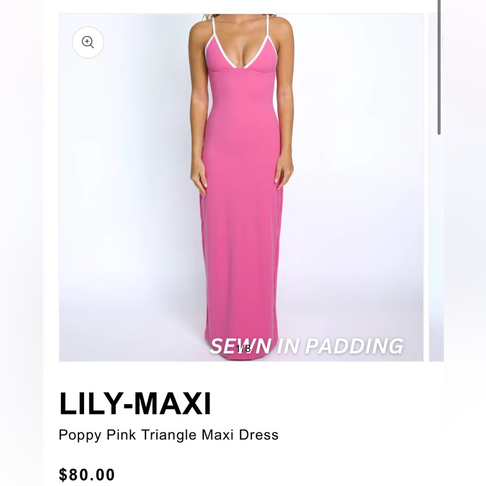 93 Play Street Lily Triangle Maxi Dress - Picture 11 of 11
